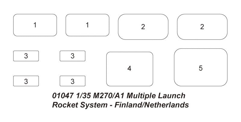 Trumpeter 01047 M270/A1 Multiple Launch Rocket System Finland/Netherlands 1/35 – zdjęcie 11