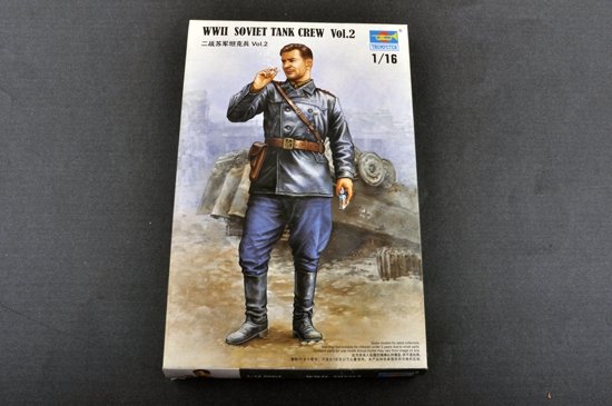 Trumpeter 00702 WWII SOVIET TANK CREW Vol.2 (1/16) – image 2