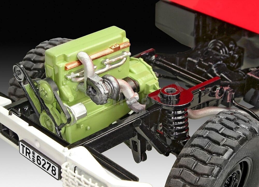 Revell 07512 Mercedes-Benz Unimog U1300L TLF 8/18 1/24 – zdjęcie 4