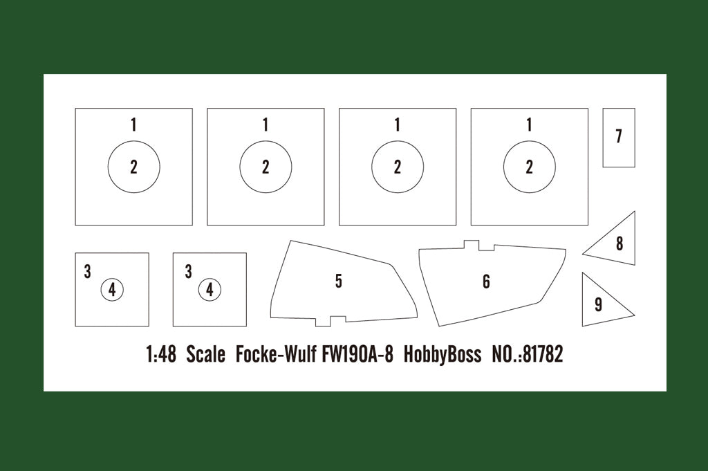 Hobby Boss 81781 Focke Wulf FW190A-6 1/48 – obrázek 3