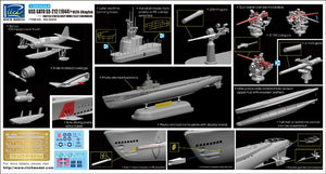 Riich Models 20002 USS Gato SS-212 1944 + OS2U Kingfisher 1/200 – zdjęcie 3