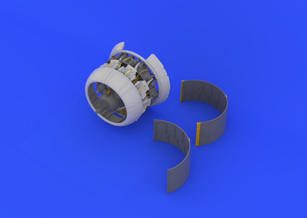 Eduard 632032 F4U-1 engine 1/32 (Tamiya) – zdjęcie 2