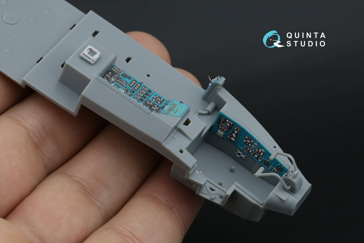 Quinta Studio QD48570 Mi-24A 3D-Printed &amp;amp; colored Interior on decal paper (Trumpeter) 1/48 – image 12