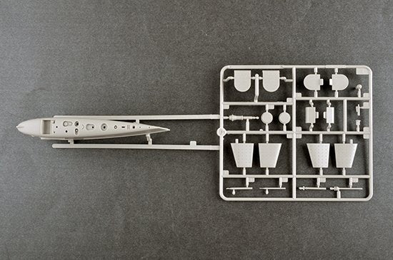 Trumpeter 05910 PLAN Type 092 Xia Class SSBN 1/144 – zdjęcie 8