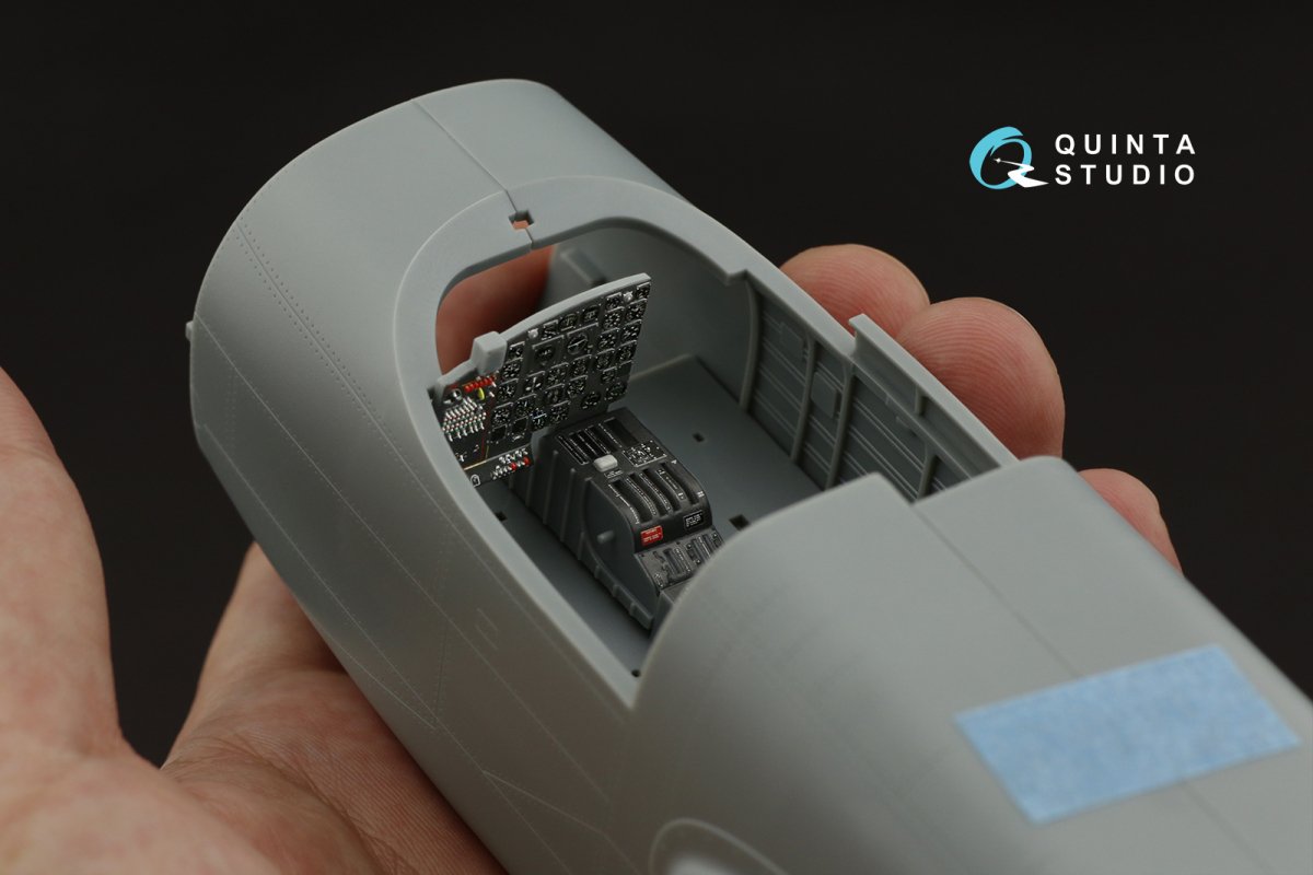 Quinta Studio QDS-32127 A-26B 3D-Printed &amp;amp; coloured Interior on decal paper (Hobby Boss) (small version) 1/32 – zdjęcie 5