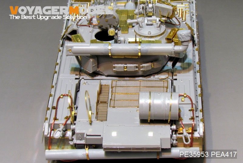 Voyager Model PE35953 Modern Russian T-80UD Main Battle Tank（smoke discharger include）For TRUMPETER 09527 1/35 – image 15