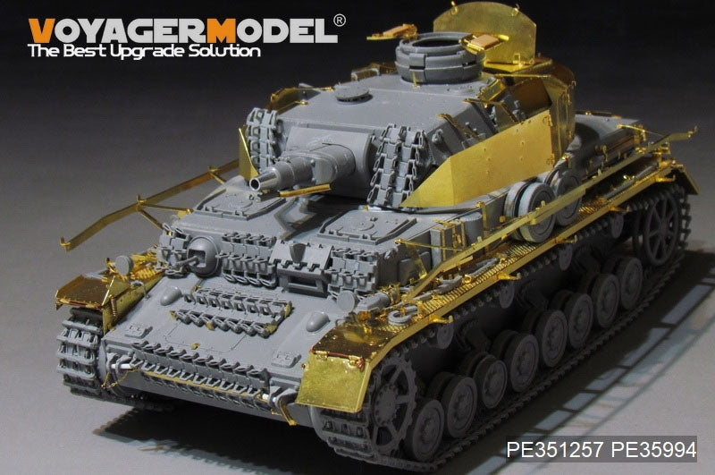 Voyager Model PE351257 WWII German Pz.Kpfw.IV Ausf.F1 LateProduction Basic For DRAGON 6957 1/35 – zdjęcie 10