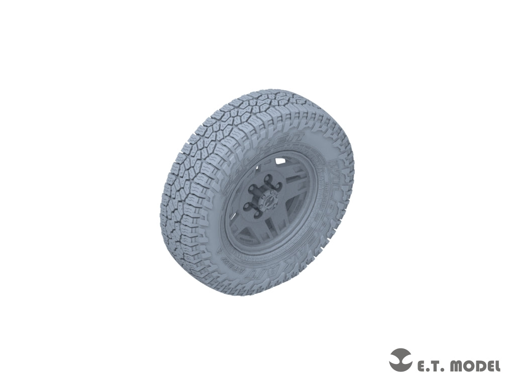 ET Model P35-163 PICK UP Truck Sagged Wheels Type.2 1/35 – image 3