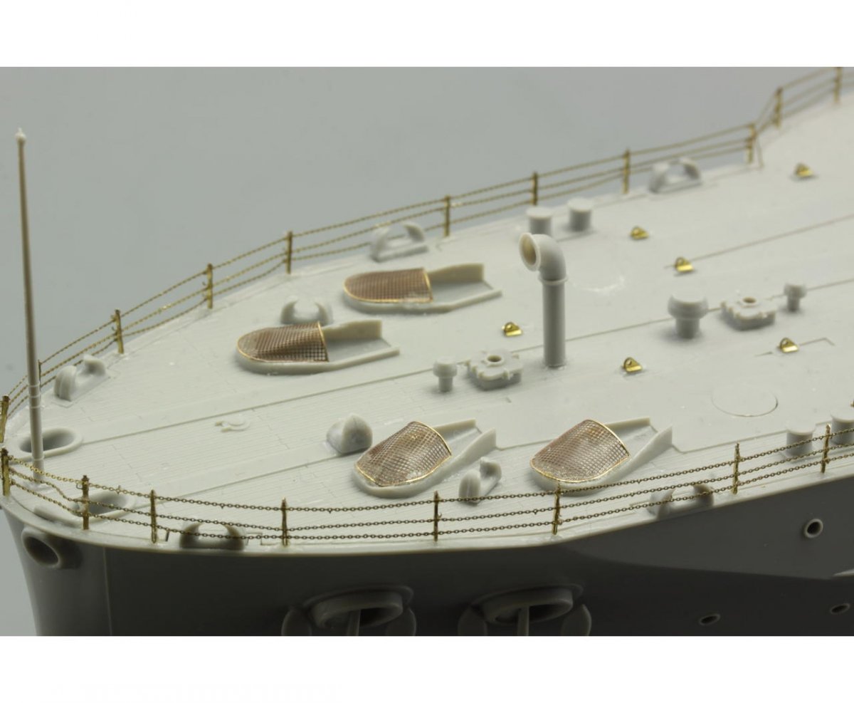 Eduard 53112 USS Arizona part 6 - superstructure TRUMPETER 1/200 – zdjęcie 7