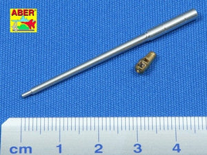 Aber 72L-03 8,8 cm KwK 43L/71 lufa do czołgu Tiger II/German Tank Barrel 8,8cm KwK 43 L/71 for Tiger II 1/72 – zdjęcie 5