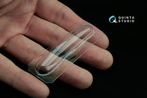 Quinta Studio QC72012 Su-27UB/Su-30 vacuformed clear canopy(for Zvezda kit) 1/72 – image 4