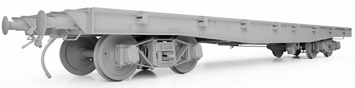 Thunder Model 35904 German Flat Wagon Ssyl 1/35 – zdjęcie 9