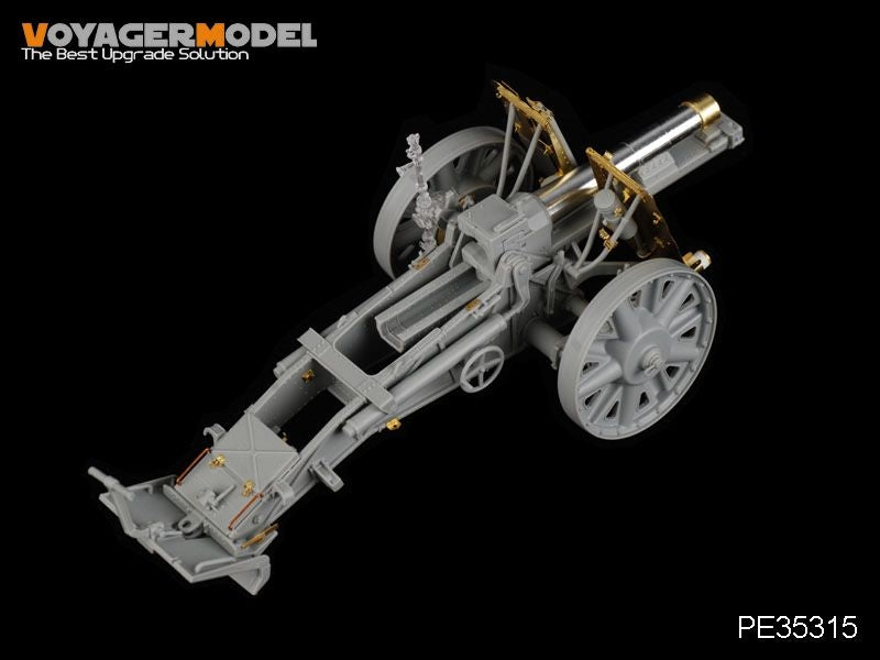 Voyager Model PE35315 WWII German 150mm s.IG.33 For DRAGON 6259 and 6473 1/35 – zdjęcie 3