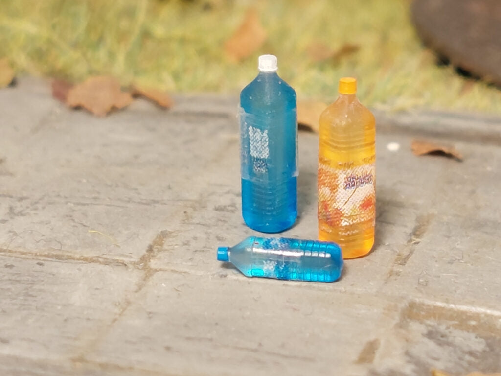 Point of no Return 3524050 Butelki plastikowe (typ I, niebieskie i bezbarwne) / Plastic Bottle (type I, Blue and Clear) 1/35 – zdjęcie 2