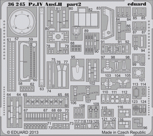 Eduard 36245 Pz. IV Ausf. H 1/35 Italeri – zdjęcie 2