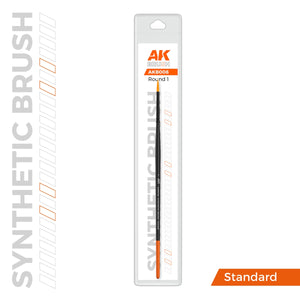 AK Interactive AKB008 AK SYNTHETIC BRUSH – ROUND 1 – zdjęcie 2
