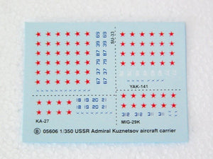 Trumpeter 05606 USSR Admiral Kuznetsov aircraft carrier 1/350 – image 16