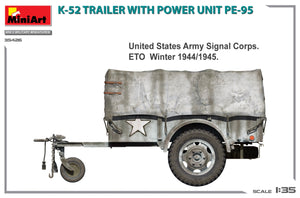 MiniArt 35426 K-52 TRAILER w/POWER UNIT PE-95 1/35 – zdjęcie 8