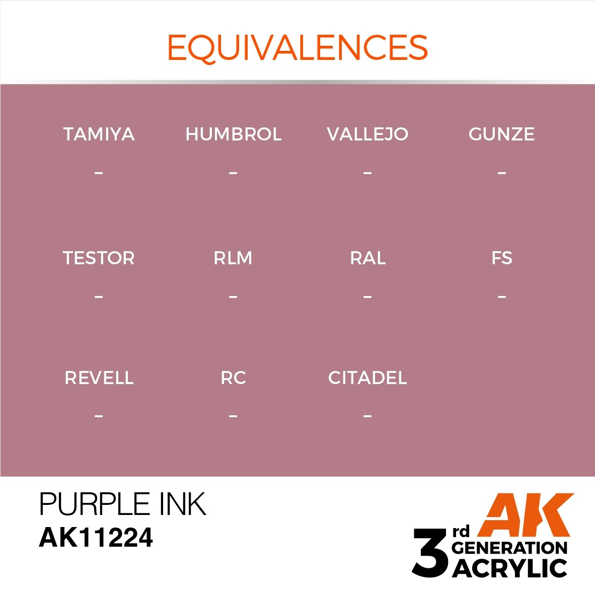 AK Interactive AK11224 PURPLE – INK 17ml – zdjęcie 3