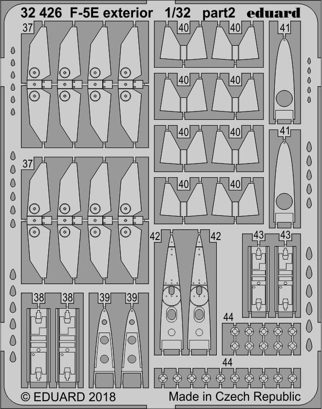 Eduard BIG3393 F-5E 1/32 KITTY HAWK – zdjęcie 5