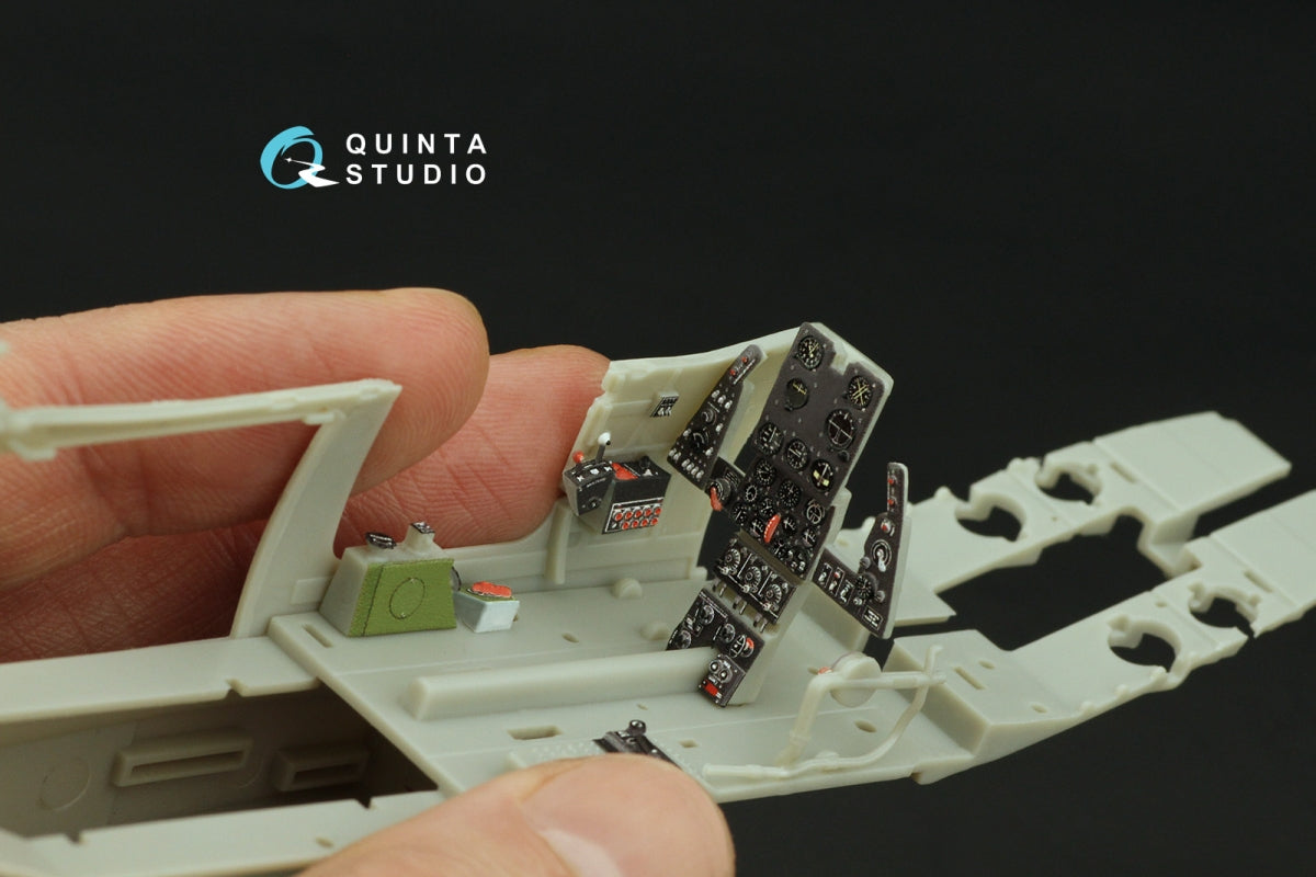 Quinta Studio QD32216 P-39Q/N Airacobra 3D-Printed coloured Interior on decal paper (KittyHawk) 1/32 – zdjęcie 9