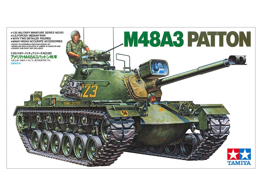 Tamiya 35120 U.S. M48A3 Patton Tank 1/35 – zdjęcie 2