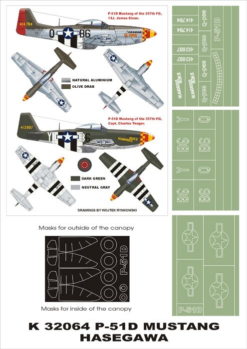 Montex K32064 P-51D Mustang 1/32