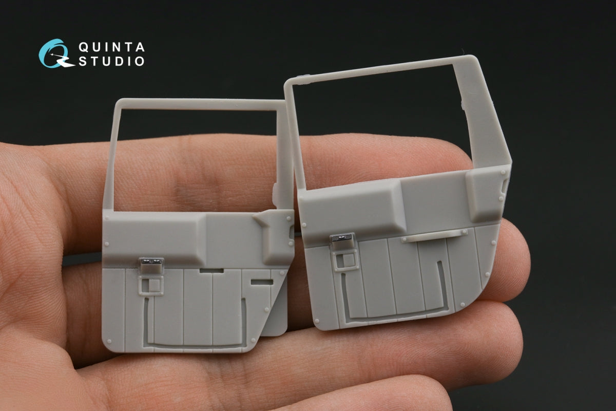 Quinta Studio QD24004 Hummer H1 3D-Printed &amp;amp; coloured Interior on decal paper (MENG) 1/24 – zdjęcie 13