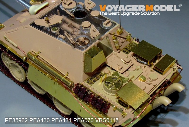 Voyager Model PE35962 WWII Jagdpanther G2 Version Basic Upgrade set For RMF 5012 1/35 – zdjęcie 9
