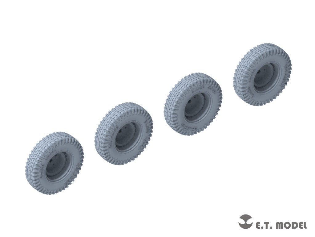 E.T. Model P35-102 WWII German Sd.Kfz.234 Small Diameter Weighted Wheels Type.2 1/35 – zdjęcie 3
