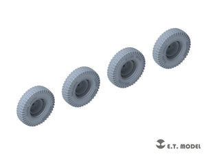 E.T. Model P35-102 WWII German Sd.Kfz.234 Small Diameter Weighted Wheels Type.2 1/35 – zdjęcie 3
