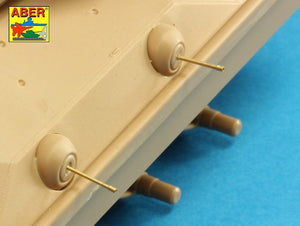 Aber 35L-221 Set of barrels for US M16A1 or M231 5.56mm gun barrels x 6 pcs. 1/35 – image 4