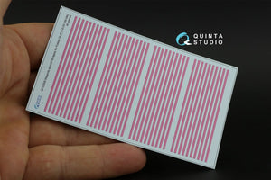 Quinta Studio QP32006 Magenta rib tapes Fokker Dr. (F.)ID.VII (All kits) 1/32 – image 7