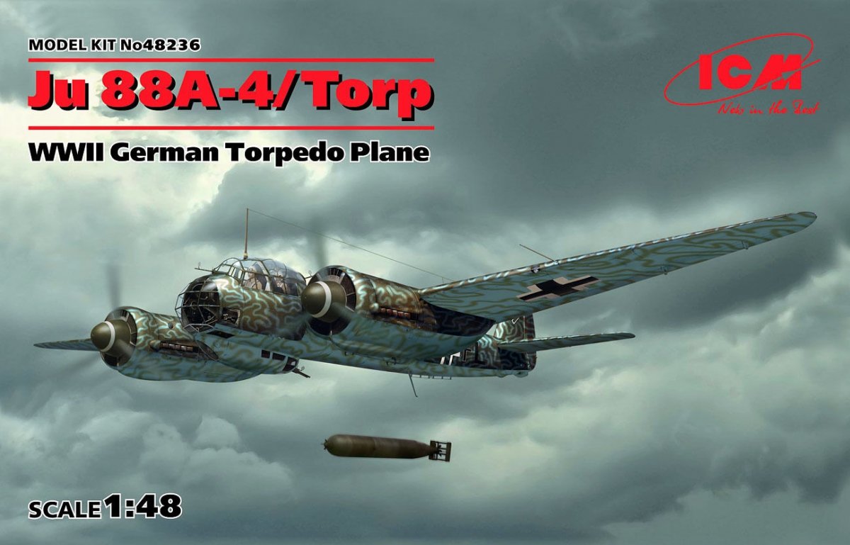 ICM 48236 Ju 88A-4 Torp 1/48