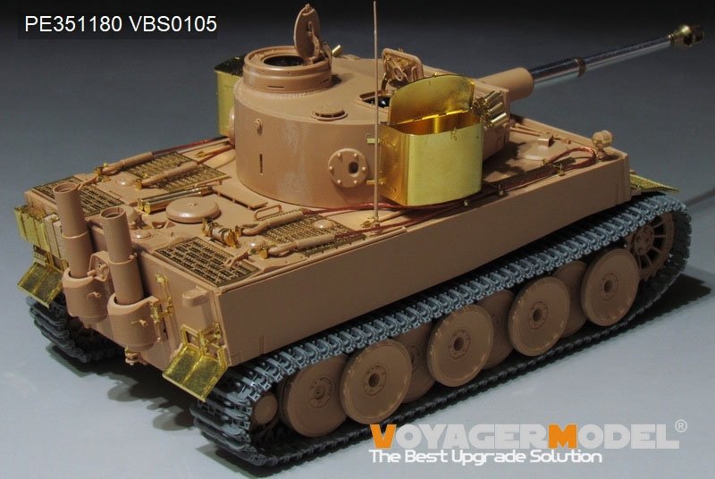 Voyager Model PE351180 WWII German Tiger I Initial Production (For RFM 5075 ) 1/35 – zdjęcie 16