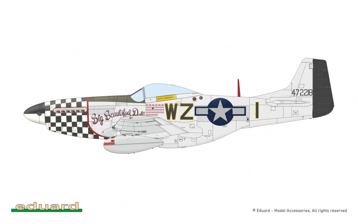 Eduard 70173 P-51D Mustang - The ProfiPACK Edition 1/72 – zdjęcie 3