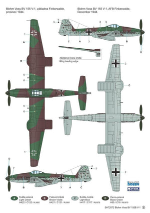 Special Hobby 72340 Blohm &amp;amp; Voss BV 155V-1 1/72 – immagine 3