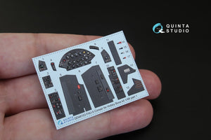 Quinta Studio QD48153 F4U-5 3D-Printed &amp;amp; coloured Interior on decal paper (for Hobby Boss kit) 1/48 – zdjęcie 2