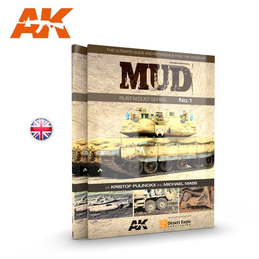 AK Interactive AK253 MUD (RUST &amp;amp; DUST SERIES VOL.1) (English)