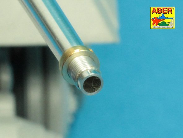 Aber 35L-245 7,5 cm barrel with muzzle brake for Panther Ausf.A 1/35 – immagine 7