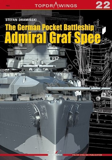Kagero 7022 The German Pocket Battleship Admiral Graf Spee EN/PL