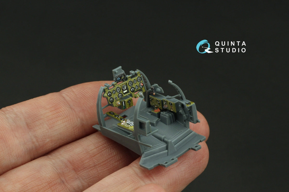 Quinta Studio QD48477 A6M3 Zero 3D-Printed coloured Interior on decal paper (Eduard) 1/48 – zdjęcie 9