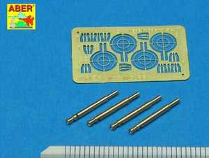 Aber A32008 Set of 4 barrels for German Oerlikon 20mm aircraft machine guns MG FF with sights 1/32 – image 2