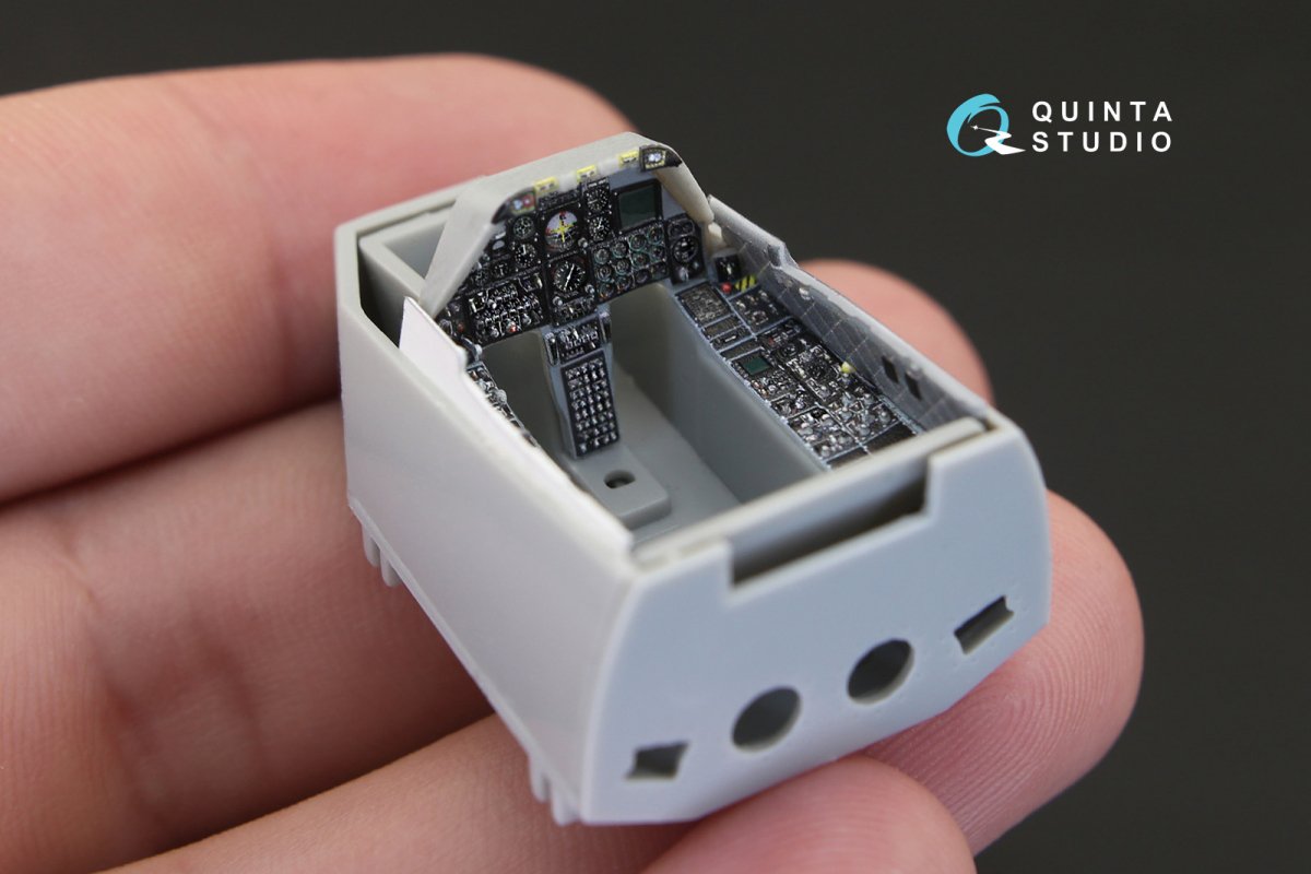Quinta Studio QD48143 A-10A 3D-Printed &amp;amp; coloured Interior on decal paper (for Hobby Boss kit) 1/48 – zdjęcie 5
