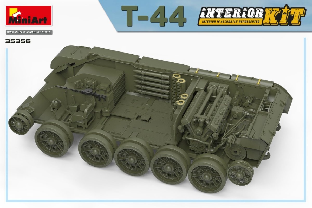 MiniArt 35356 T-44 INTERIOR KIT 1/35 – zdjęcie 7