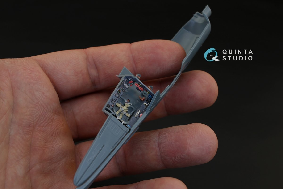 Quinta Studio QD48139 FW 190D-9 3D-Printed &amp;amp; coloured Interior on decal paper (for Eduard kit) 1/48 – zdjęcie 7