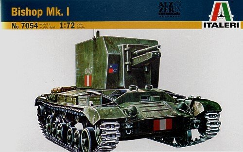 Italeri 7054 Bishop I SP Gun 1/72