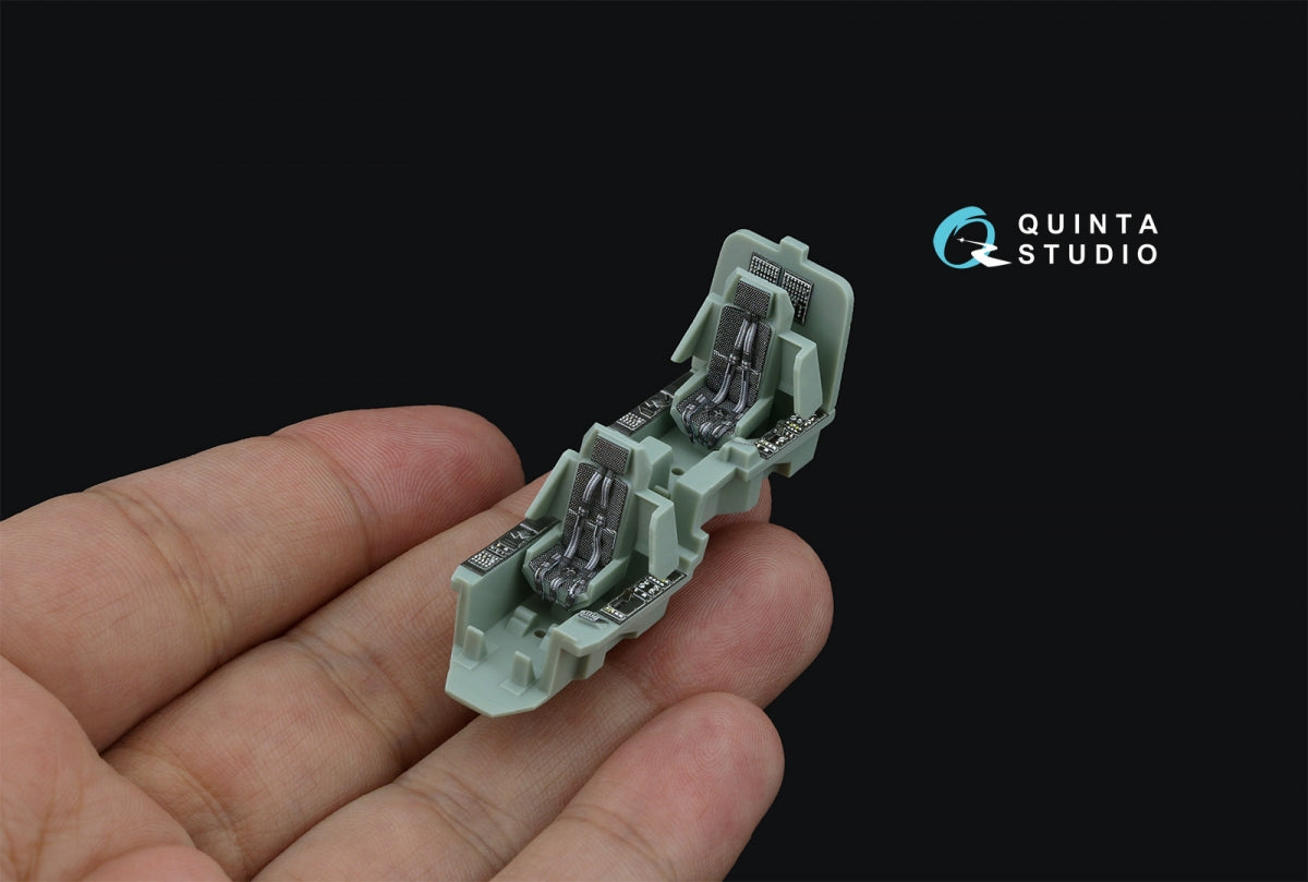Quinta Studio QD72149 AH-64D late/AH-64E 3D-Printed coloured Interior on decal paper (Academy) 1/72 – zdjęcie 11