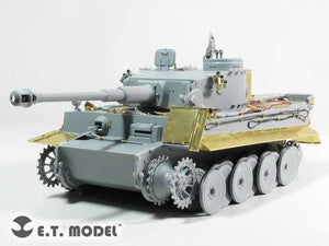 ET Model EA35-109 WWII German TIGER I Fender &amp;amp; Side Skirts (Early Production) For DRAGON Smart Kit 1/35 – image 6