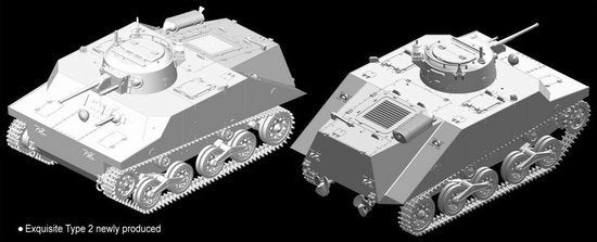 Dragon 7435 Japanese Type 2 (Ka-Mi) Amphibious Tank 1/72 – zdjęcie 6